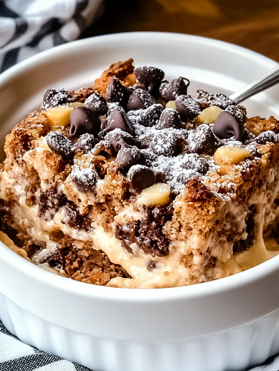 Easy Chocolate Chip Banana Nut Bread Bread Pudding Recipe