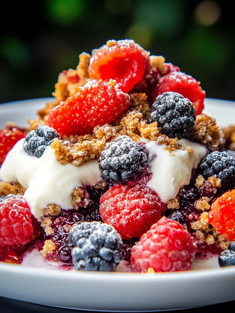 Berry Crumble Recipe