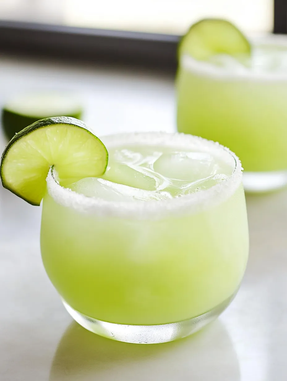 honeydew lime margaritas