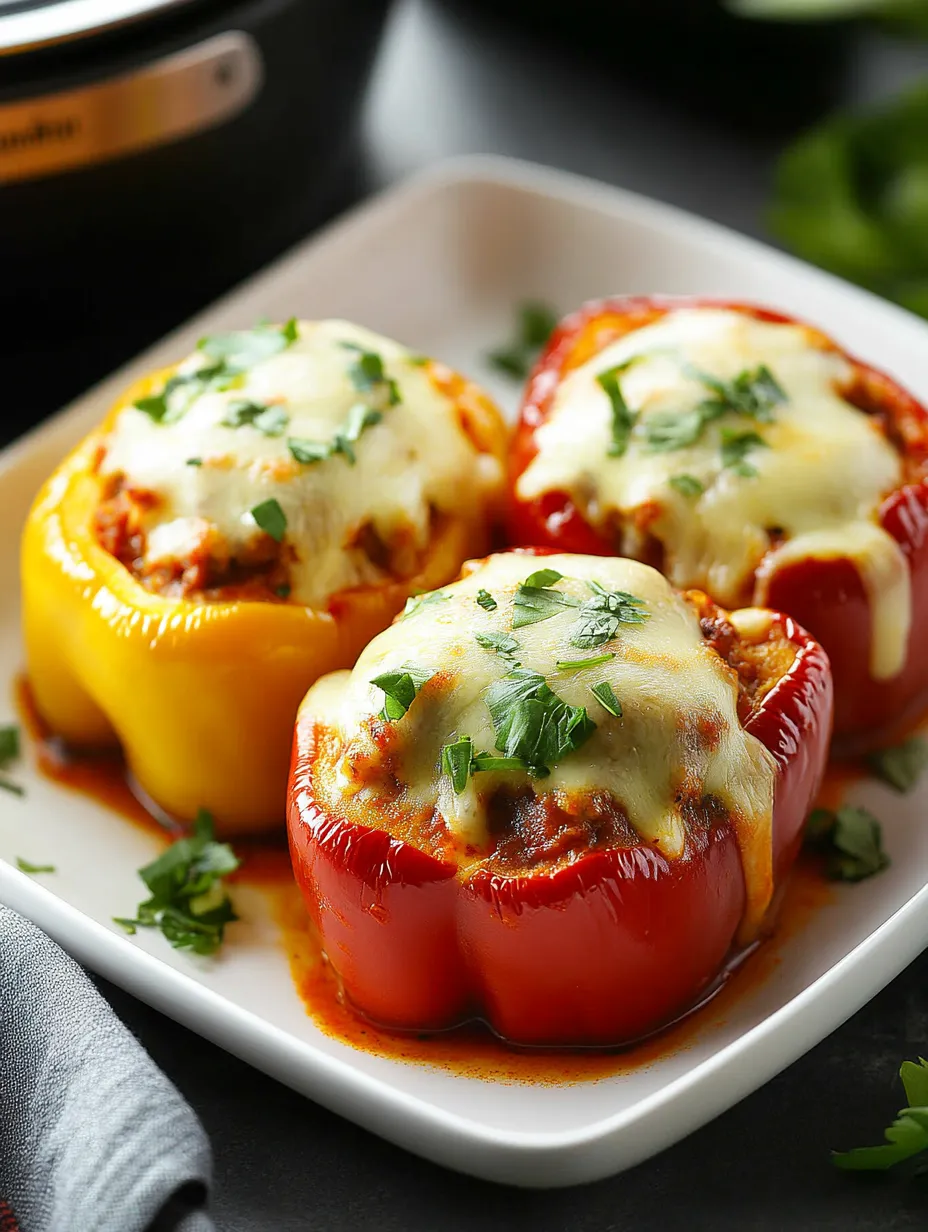 Instant Pot Stuffed Peppers