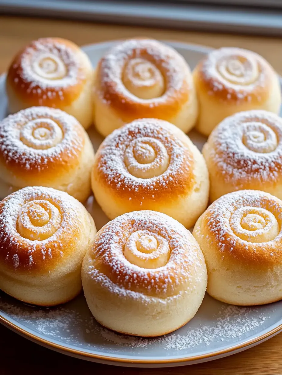 Vanilla Pan de Mallorca Rolls
