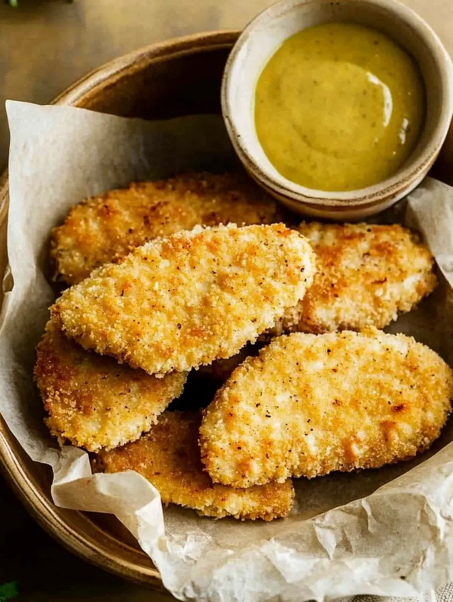 Crispy Baked Chicken Cutlets Recipe
