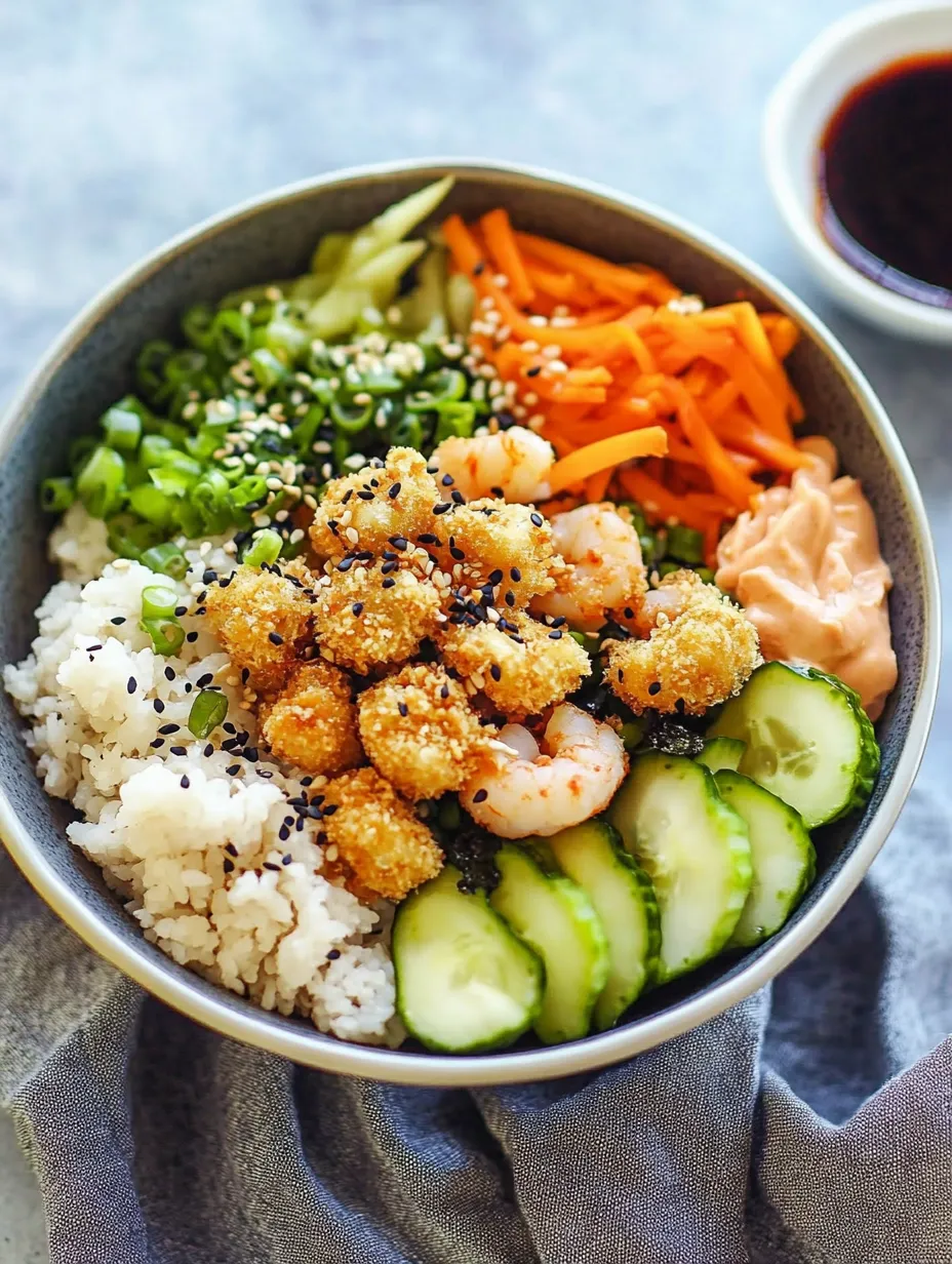 Shrimp Sushi Bowl Recipe