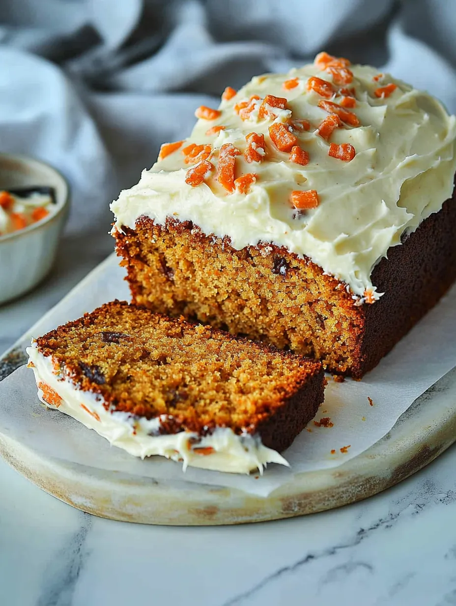 Carrot Cake Loaf Recipe