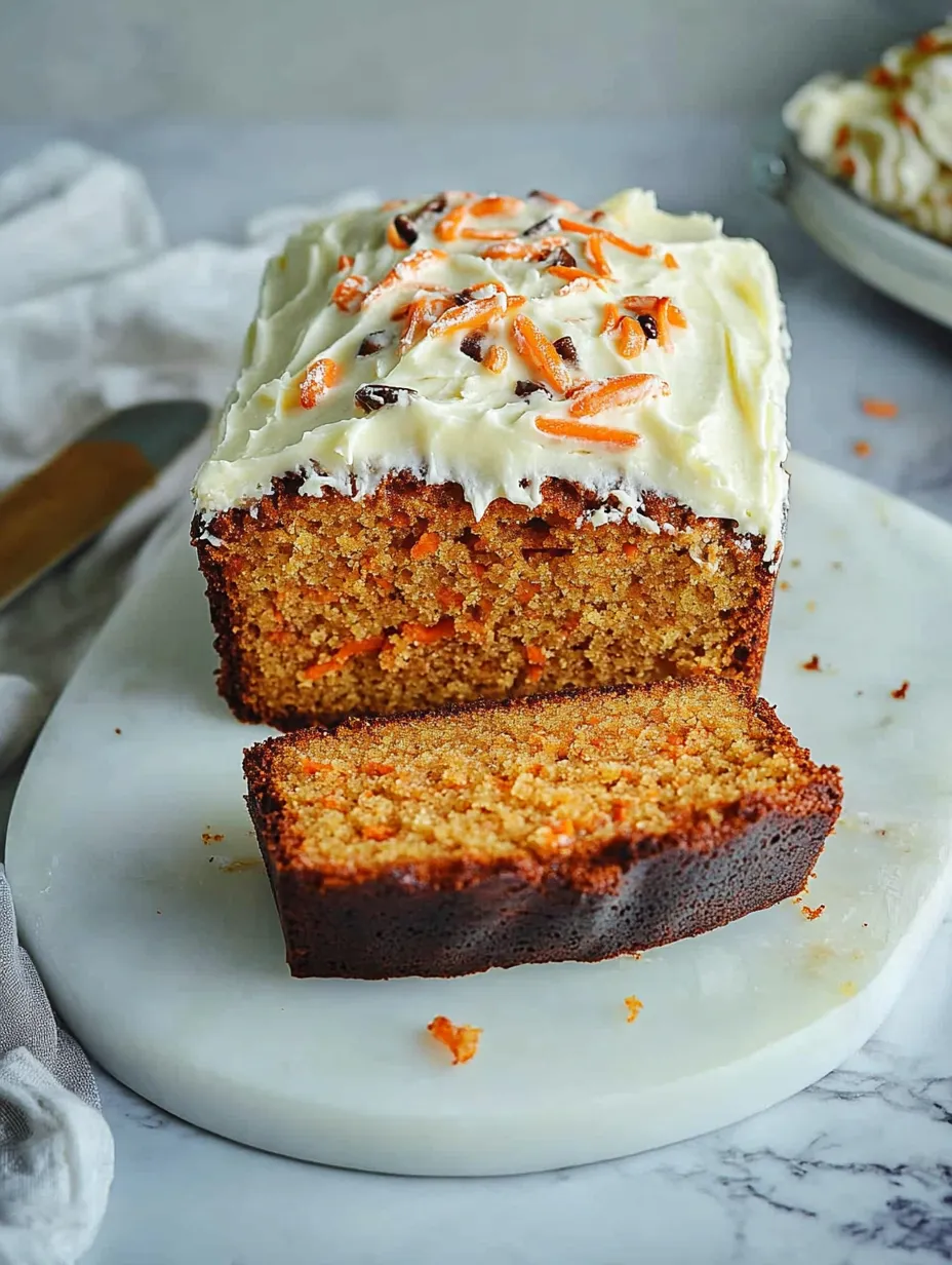 Carrot Cake Loaf