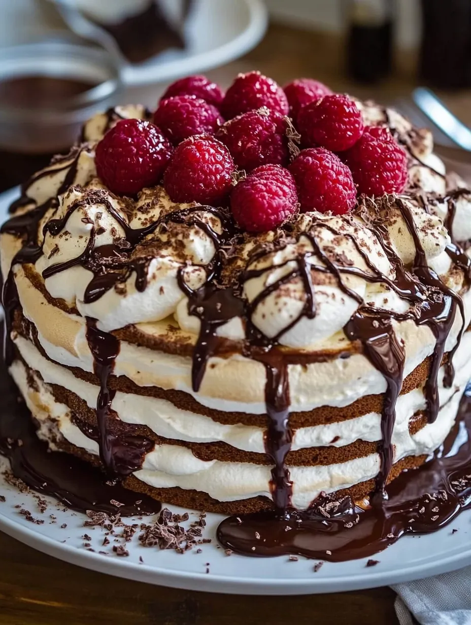 Chocolate Meringue Cake Recipe