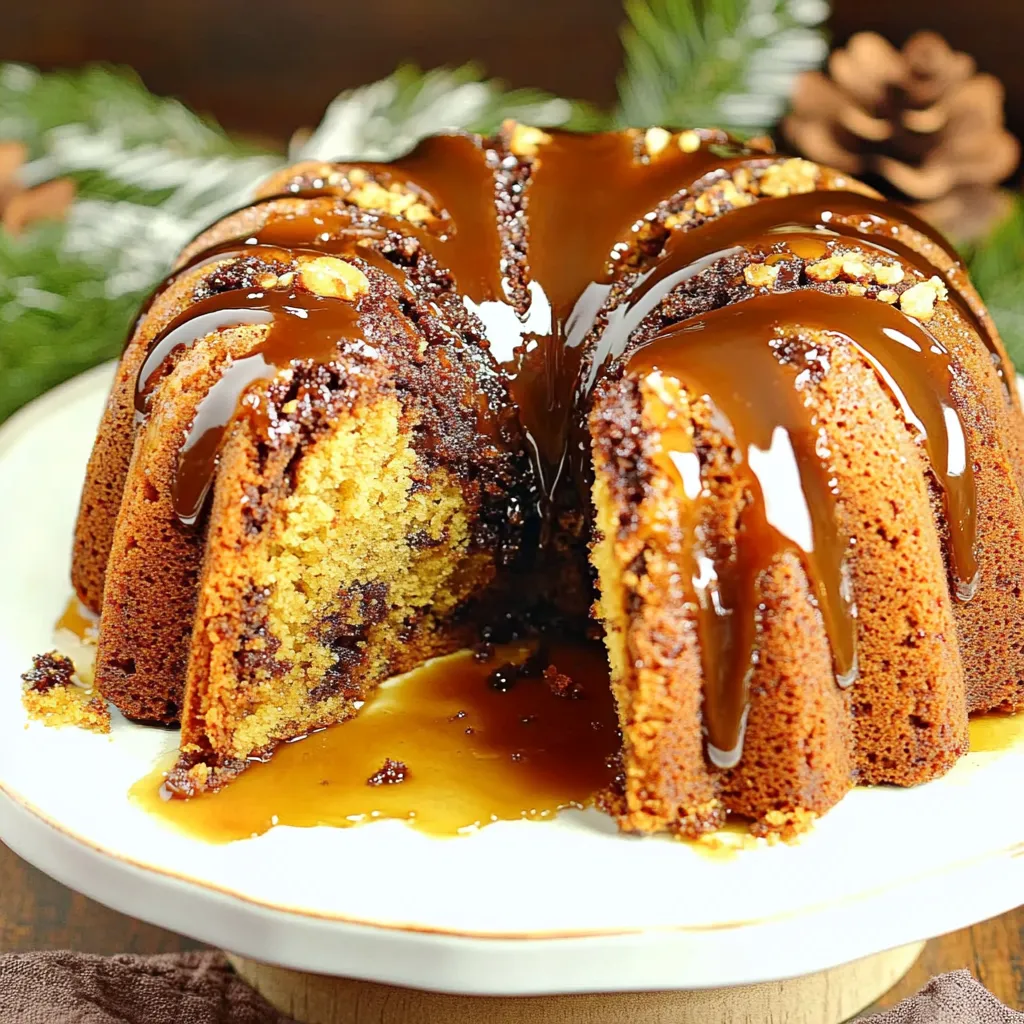 Easy Toffee Bundt Cake Recipe