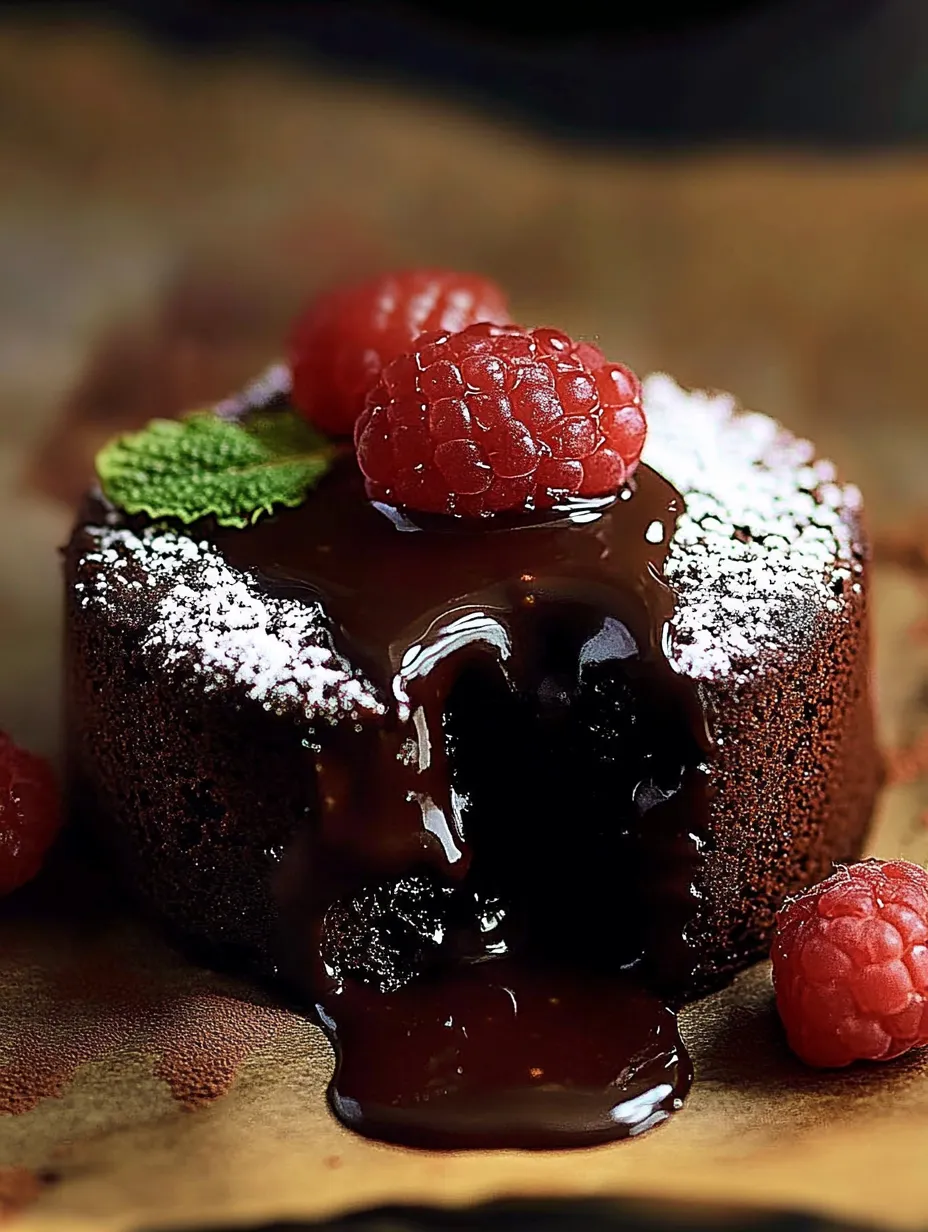 Easy Chocolate Lava Cake