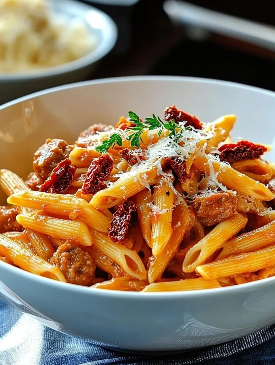 Penne Pasta Recipe with Sausage Recipe