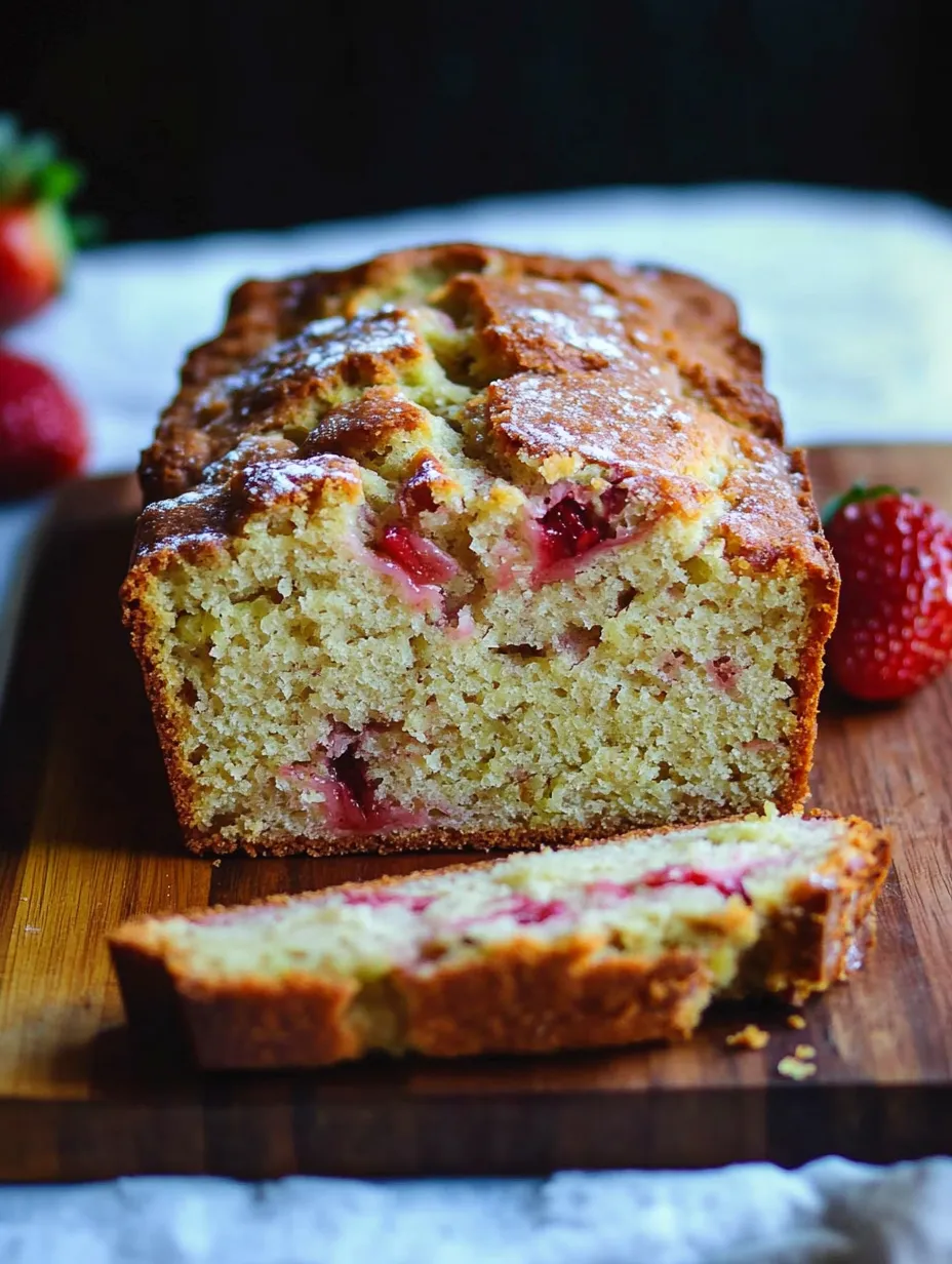 Strawberry Rhubarb Bread Recipe