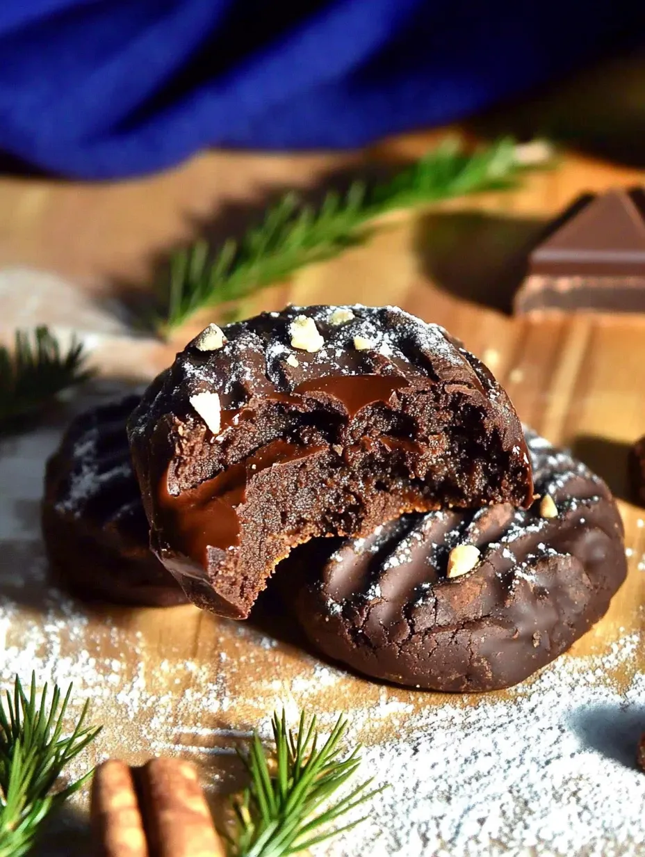 Chocolate Fudge Cookies Recipe