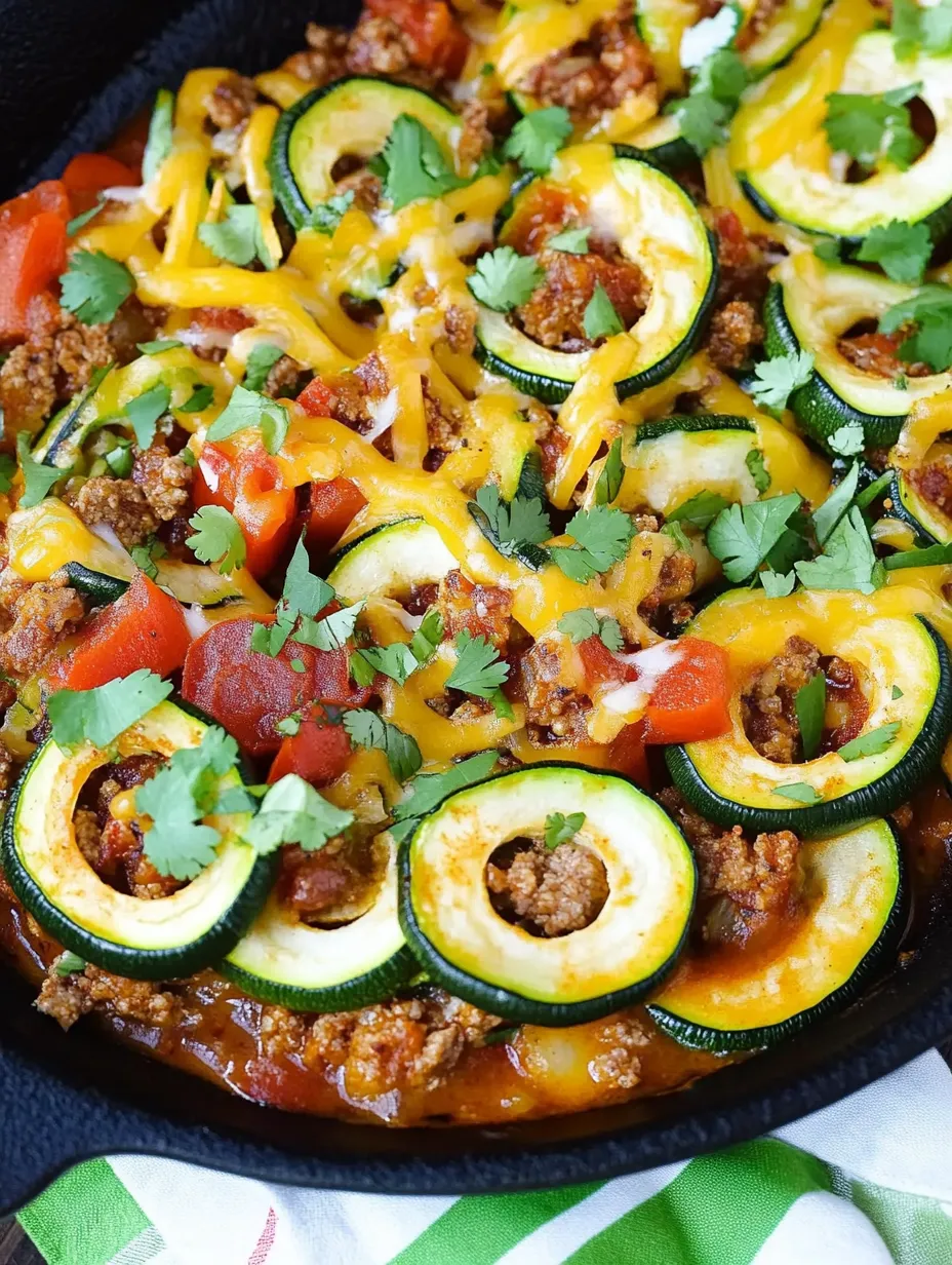Mexican Zucchini Skillet