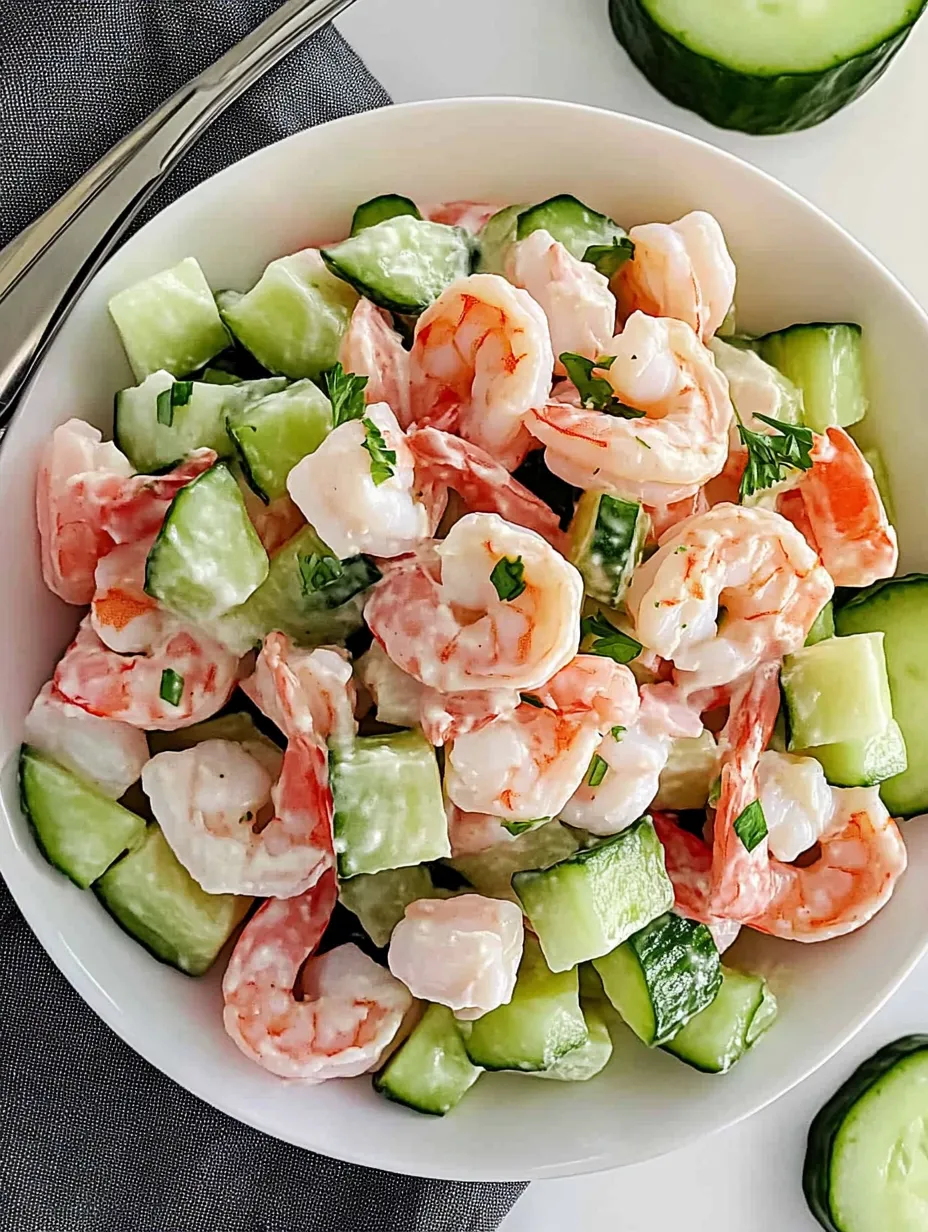 Cucumber Shrimp Salad Recipe