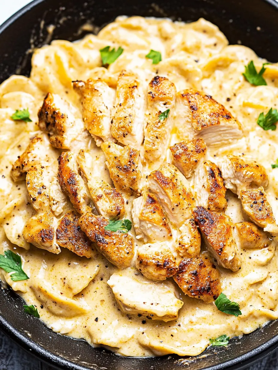 Homemade Cajun Chicken Alfredo Sauce