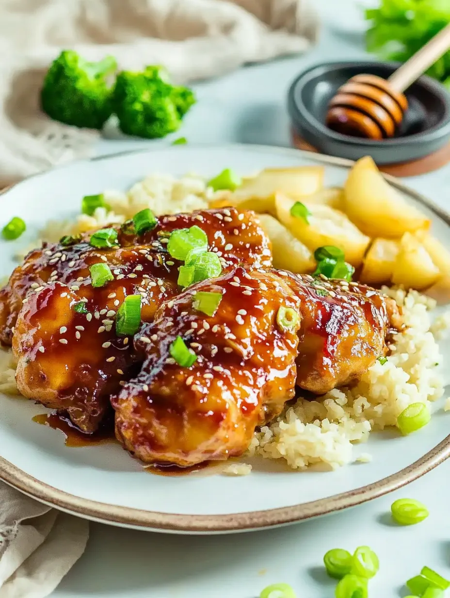 Juicy Honey Ginger Chicken