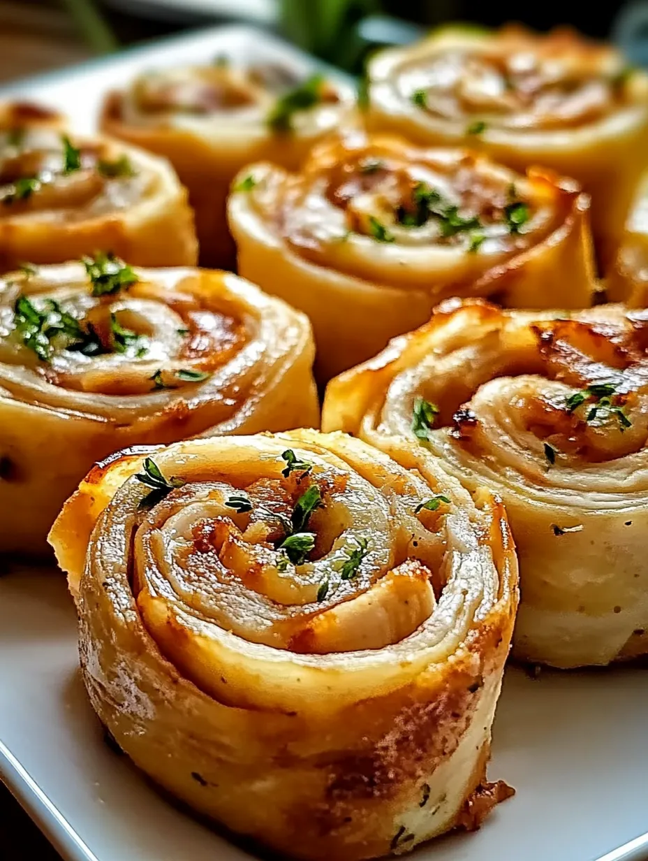 Delicious Crack Chicken Pinwheels