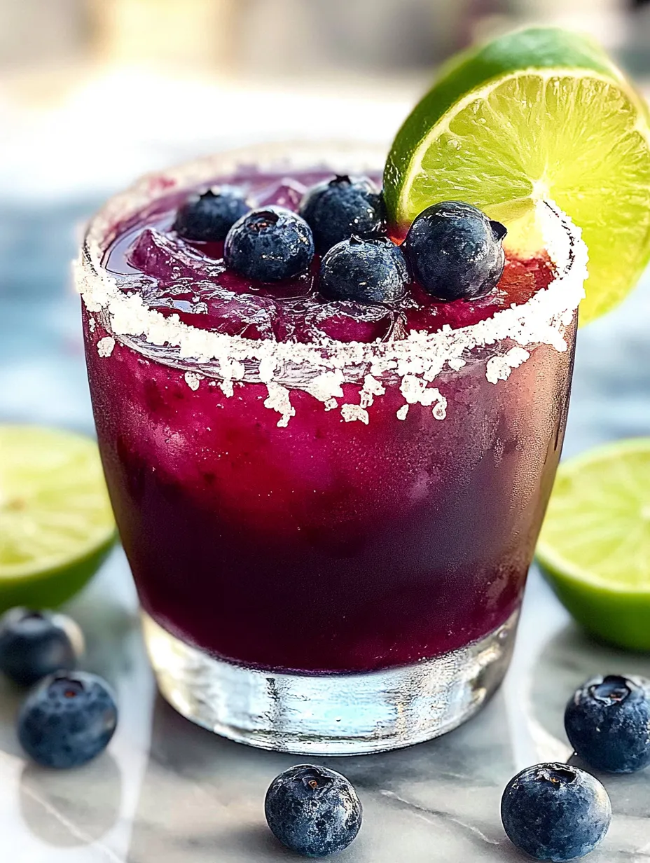 Blueberry Sriracha Margarita Recipe