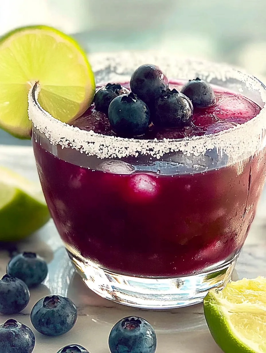 Blueberry Sriracha Margarita