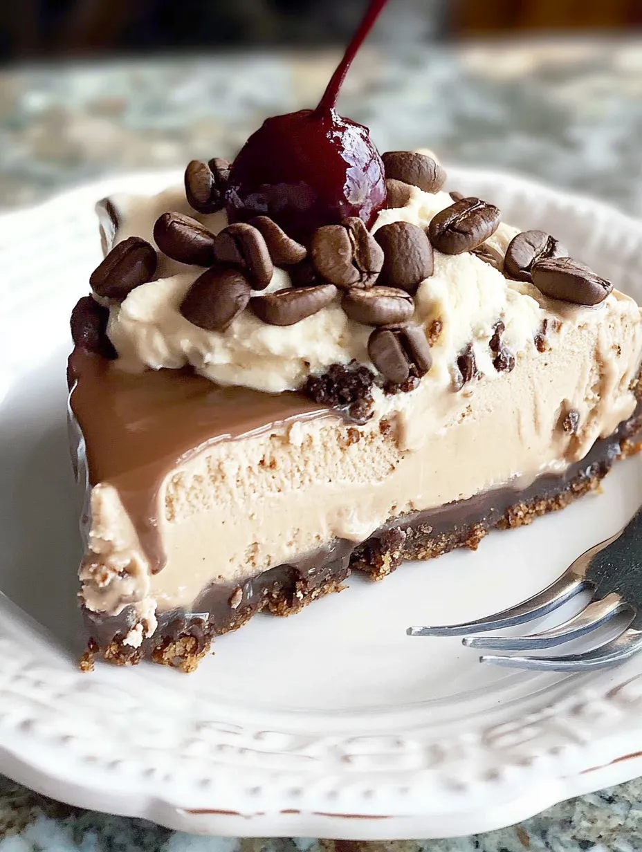 Mocha Latte Ice Cream Pie Recipe
