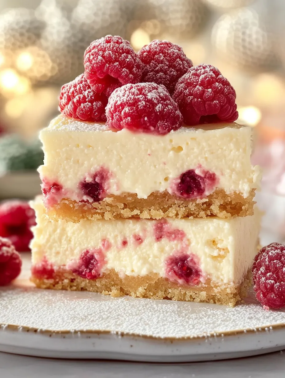 Raspberry Slab Cheesecake Recipe