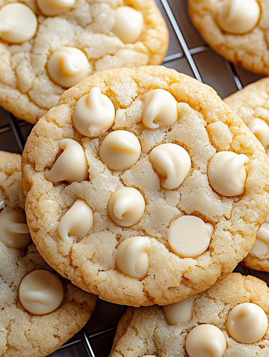 White Chocolate Chip Cookies Recipe