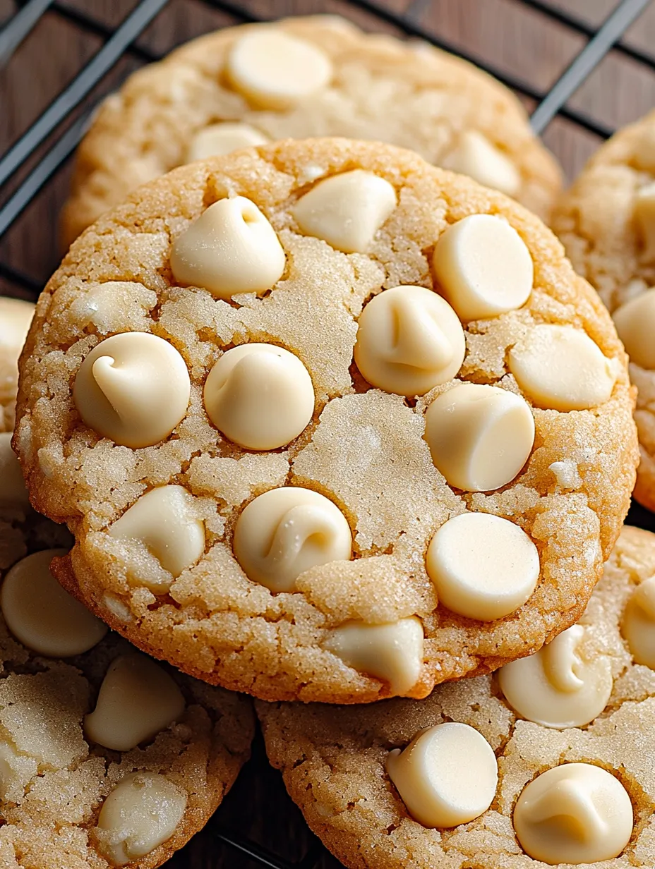 White Chocolate Chip Cookies