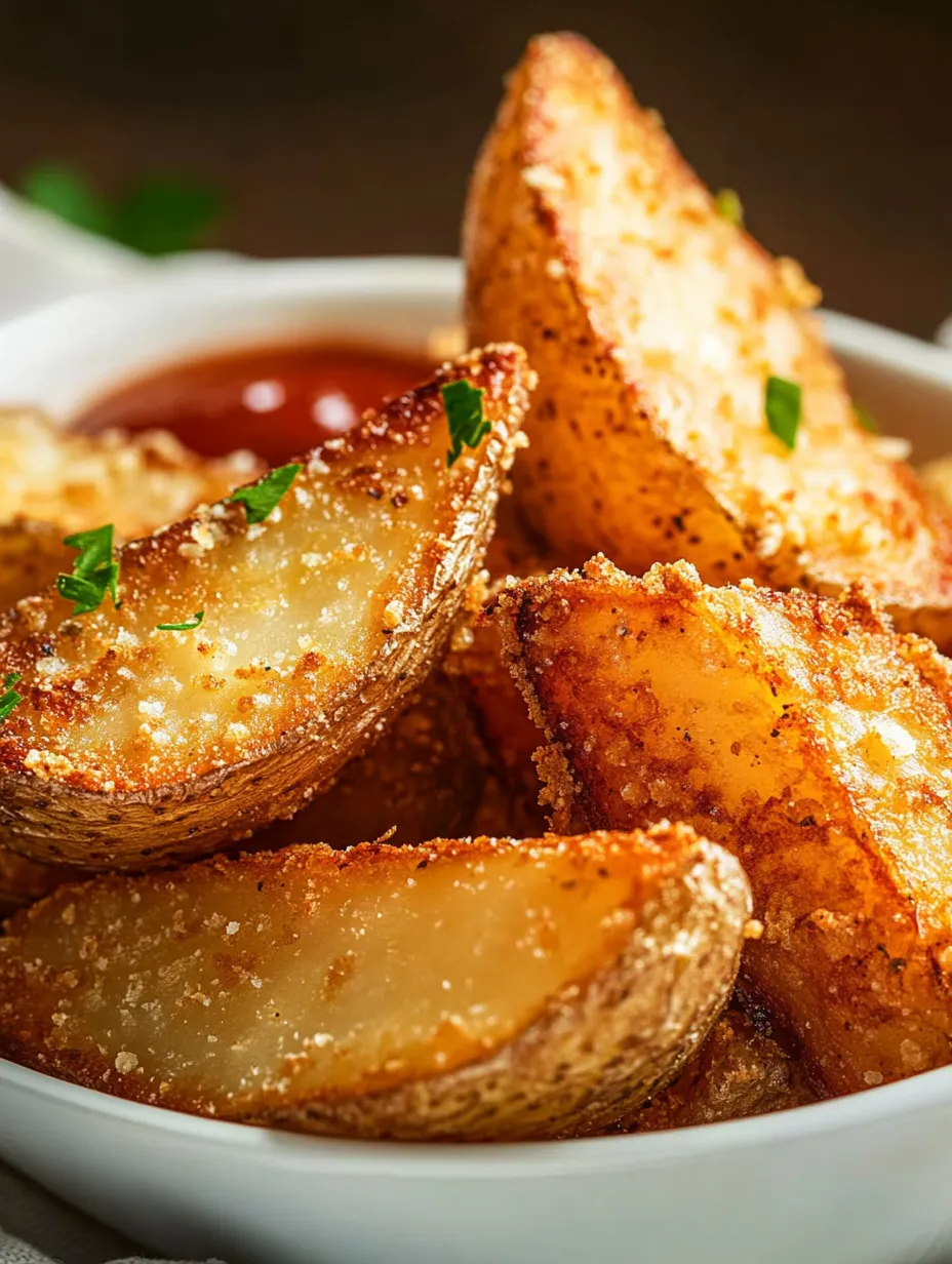 Air Fryer Potato Wedges Recipe