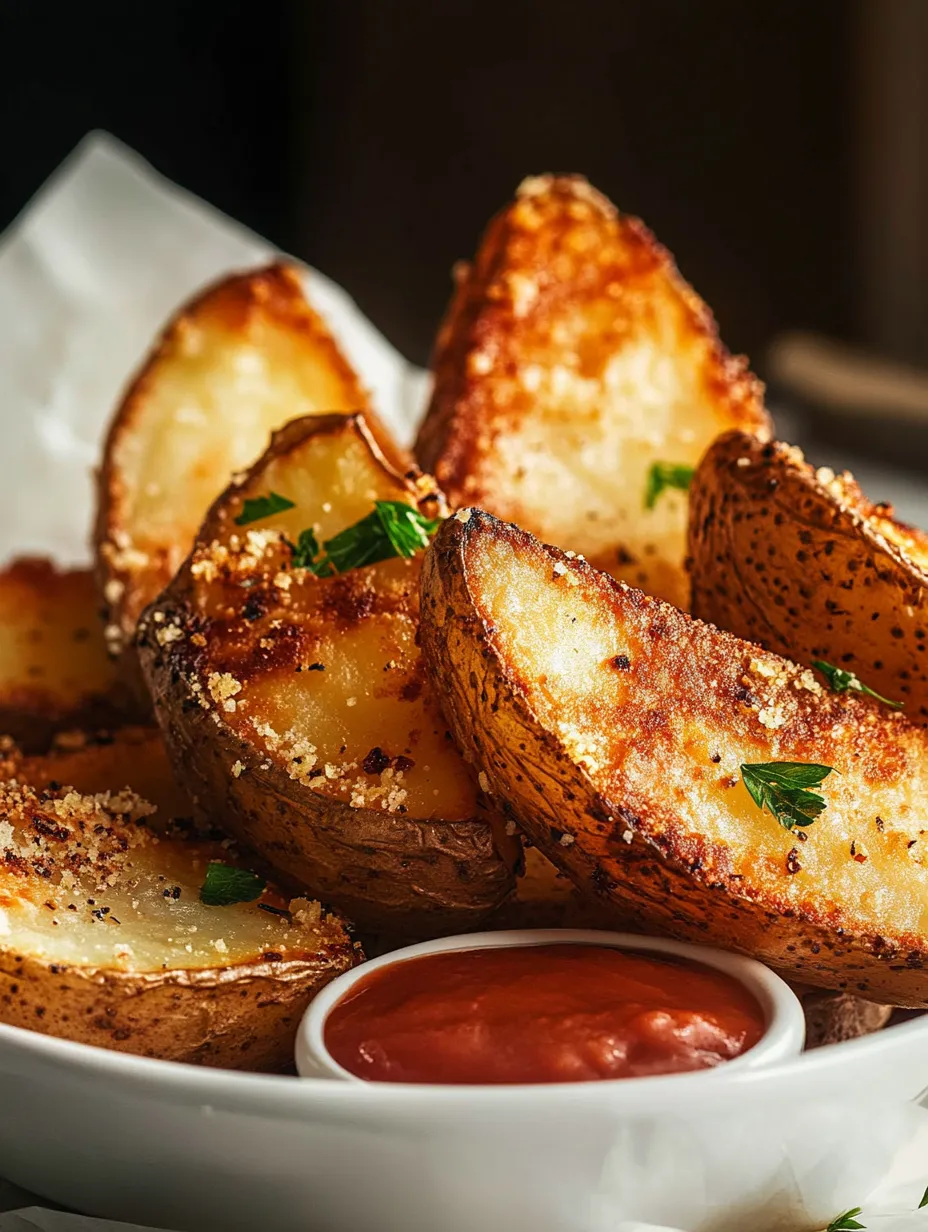 Air Fryer Potato Wedges