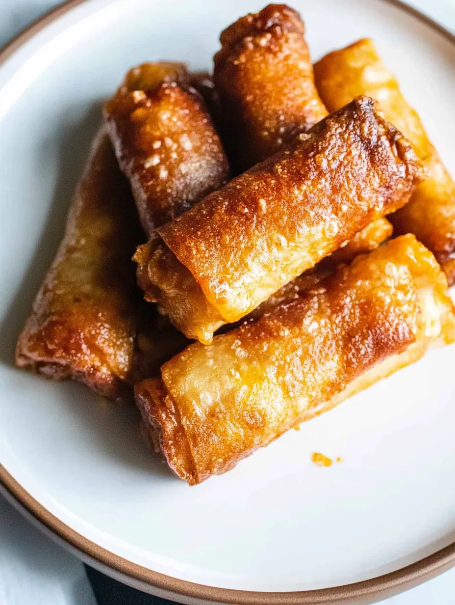 Banana Turon Filipino Lumpia Recipe