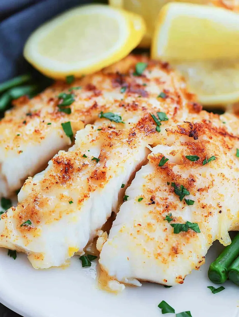 Baked Lemon Butter Fish Recipe
