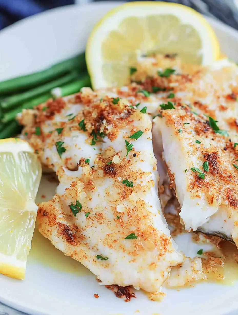 Baked Lemon Butter Fish