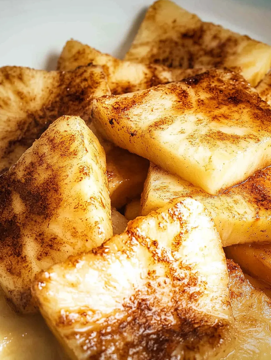 Easy Air Fryer Grilled Pineapples