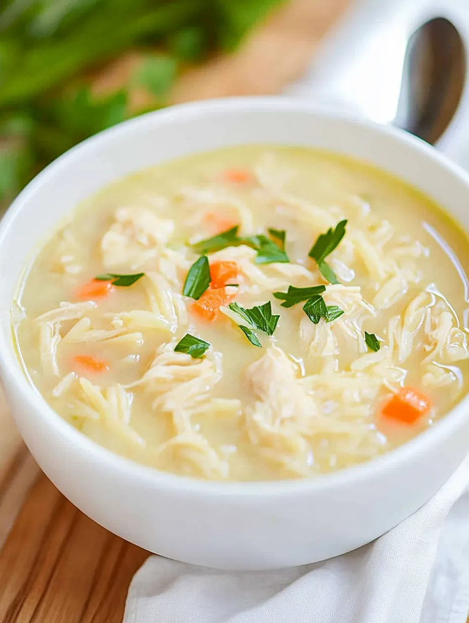 Greek Lemon Chicken Soup Recipe
