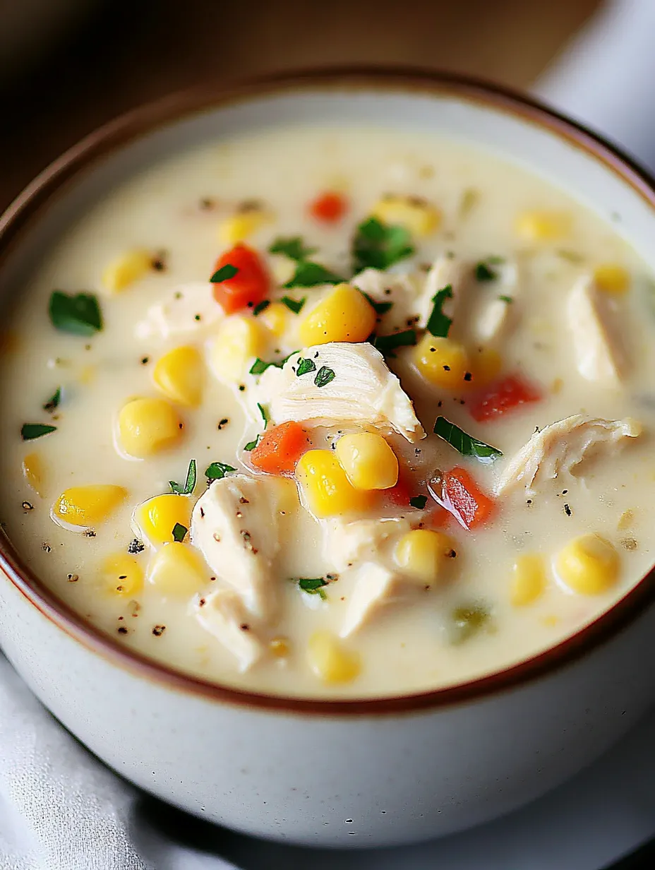 Chicken Corn Chowder Recipe
