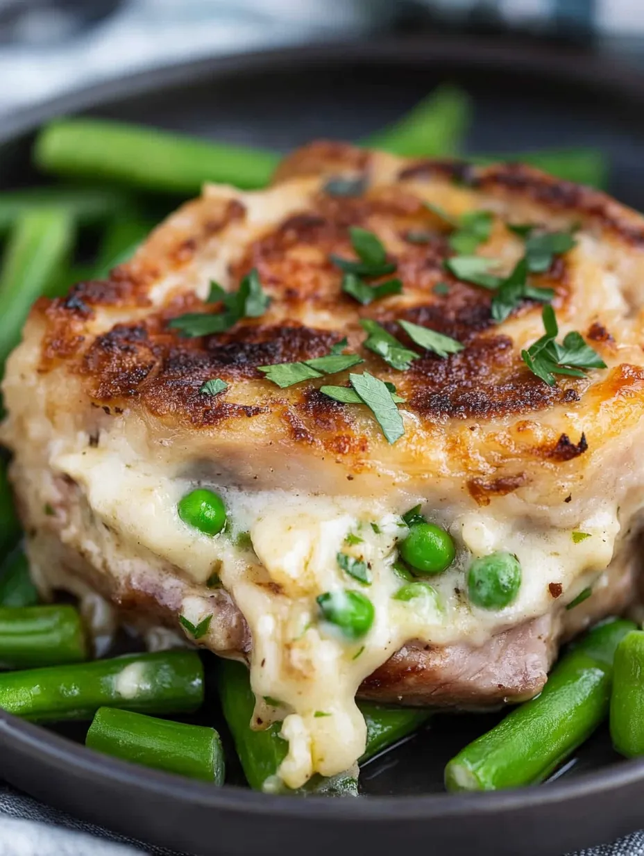 Easy Baked Stuffed Pork Chops