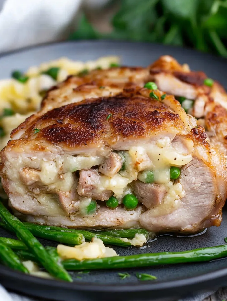 Baked Stuffed Pork Chops Recipe