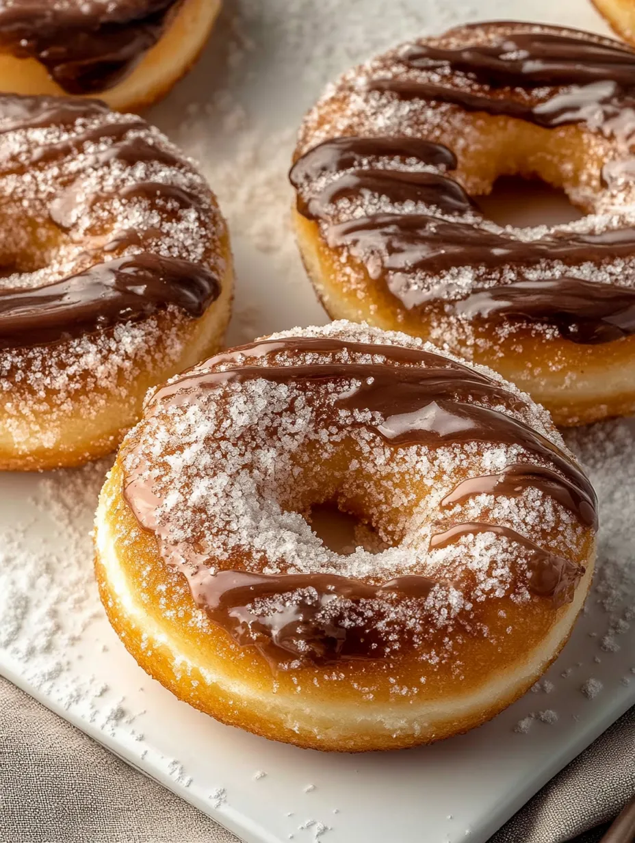 Easy Baked Churro Donuts