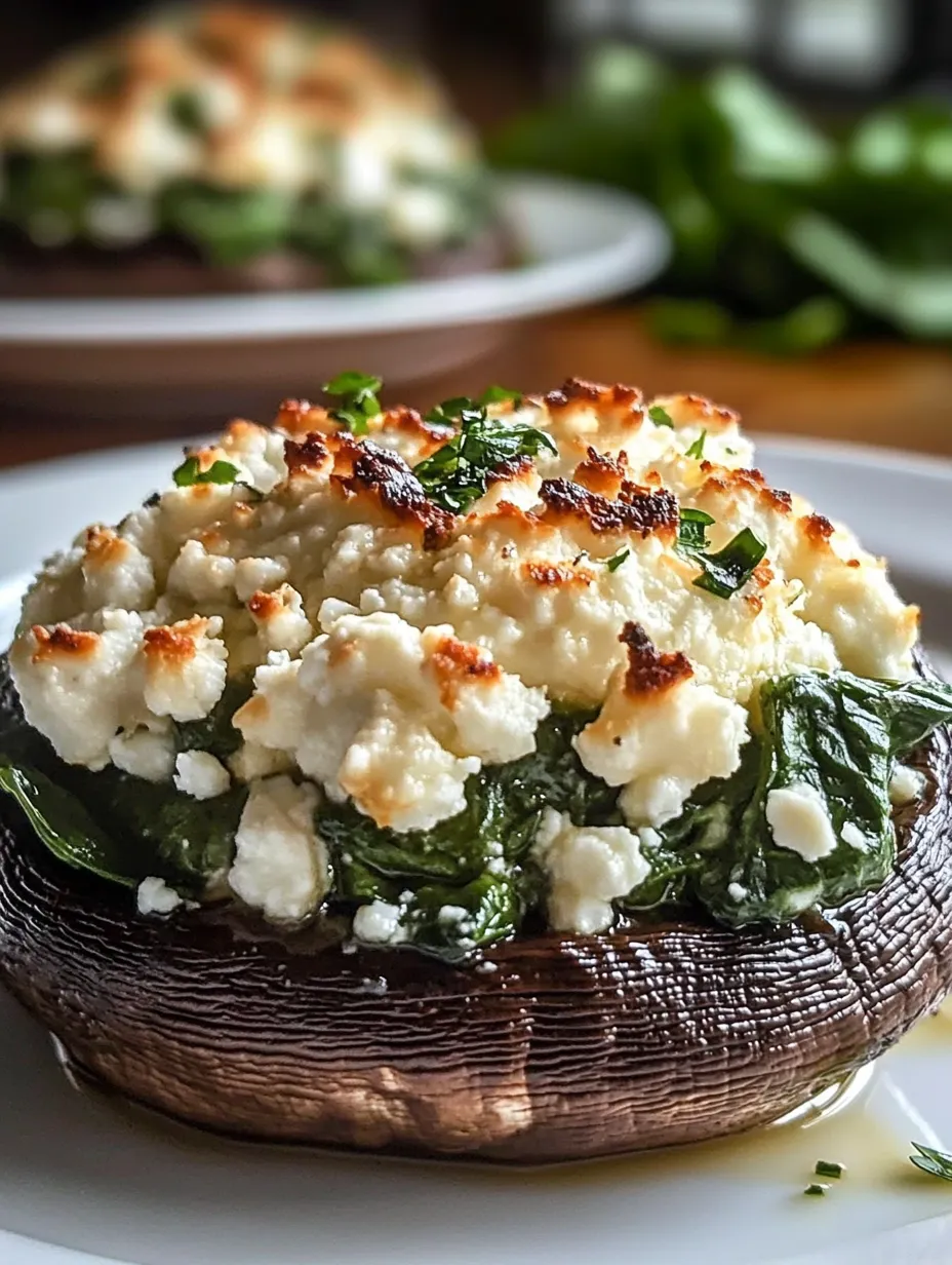 Stuffed Portobello Mushrooms Recipe
