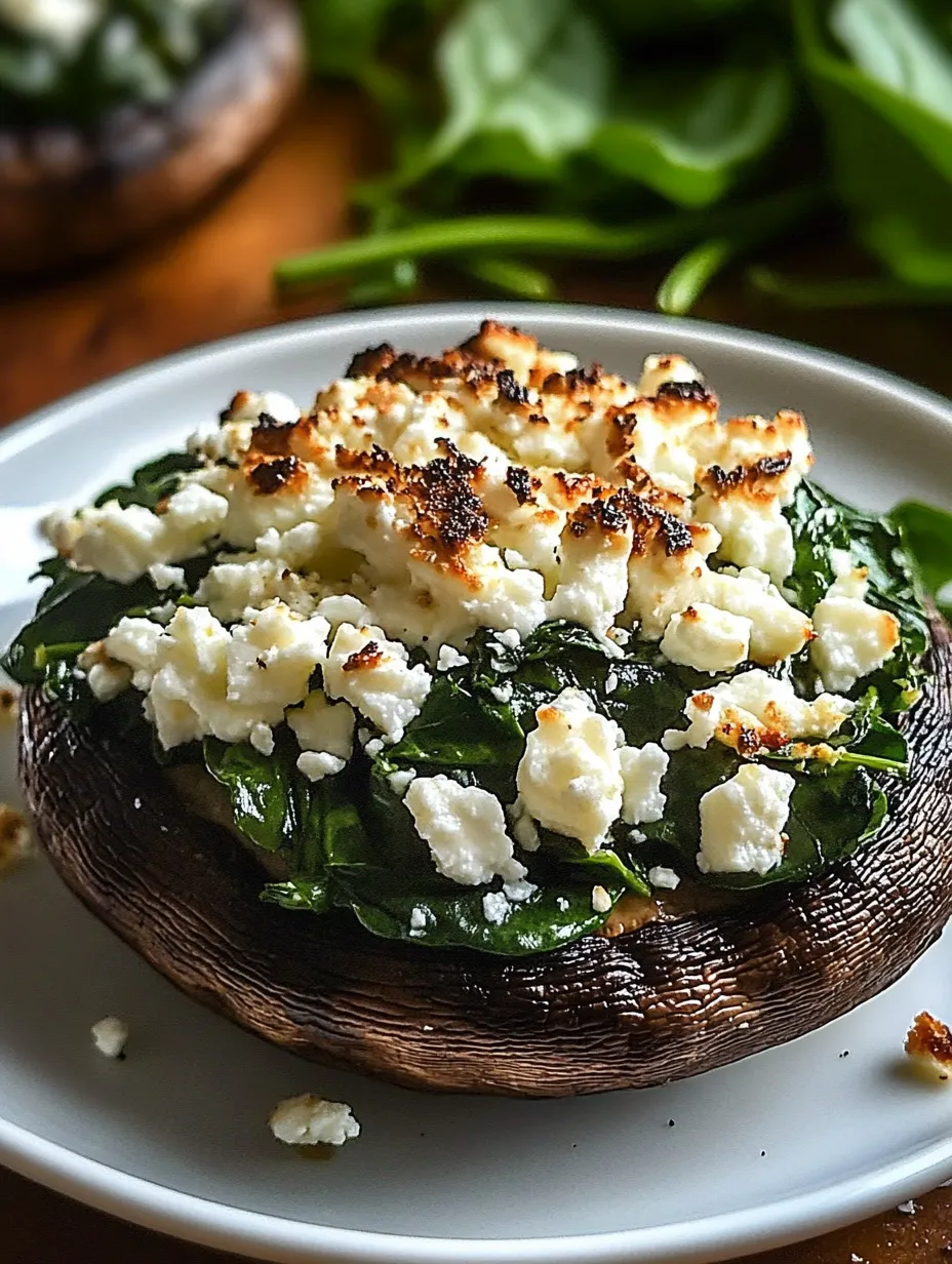 Stuffed Portobello Mushrooms