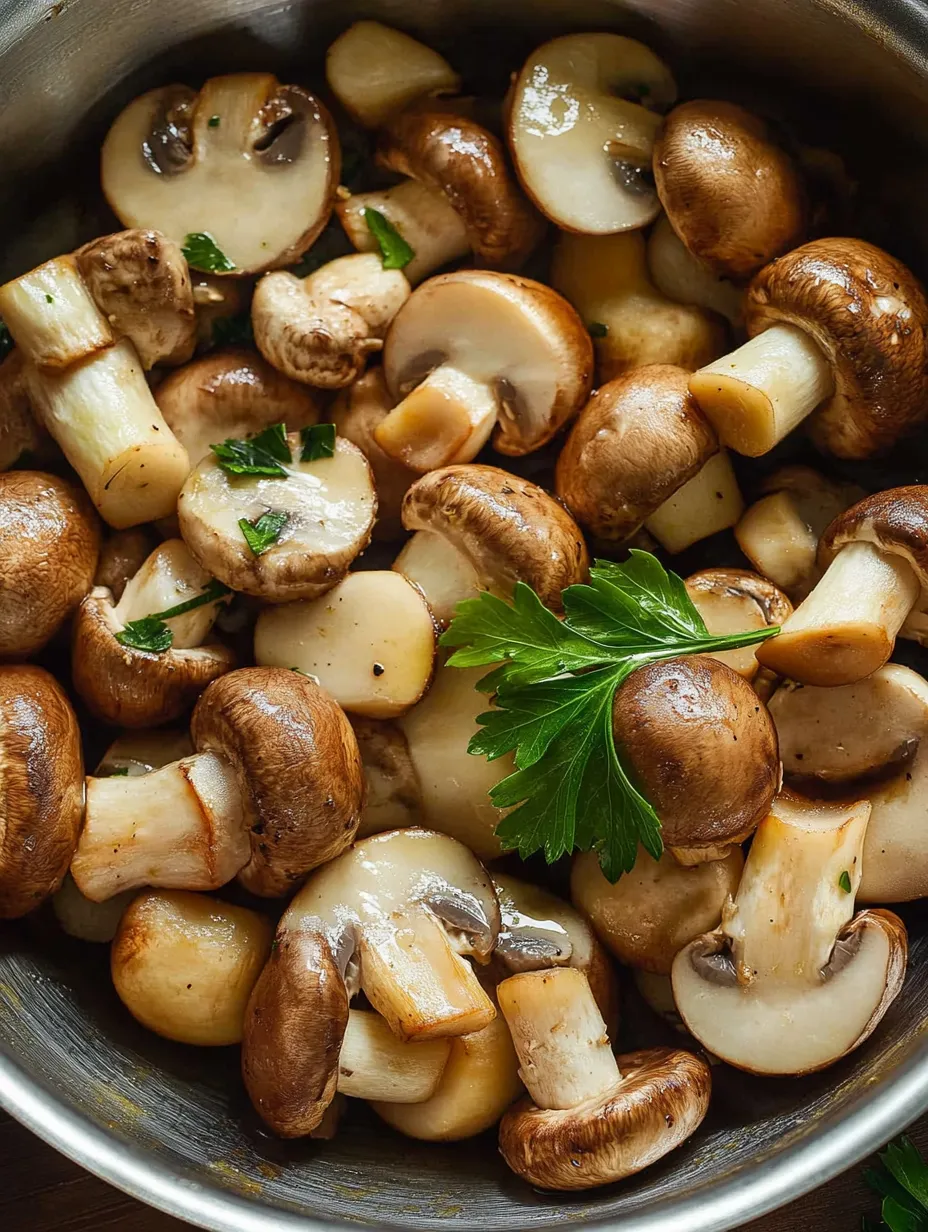 Garlic Butter Sautéed Mushrooms