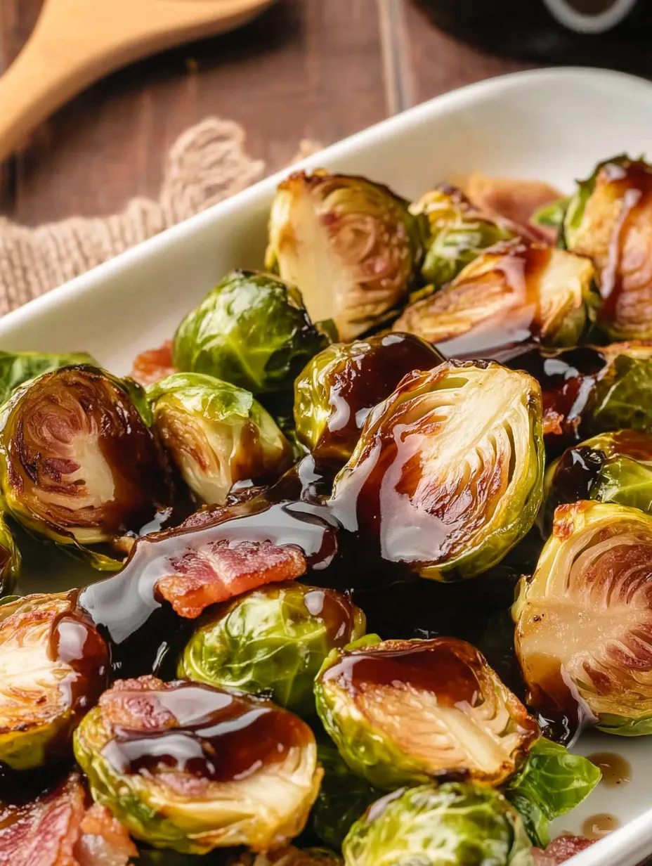 Balsamic Bacon Brussels Sprouts Recipe