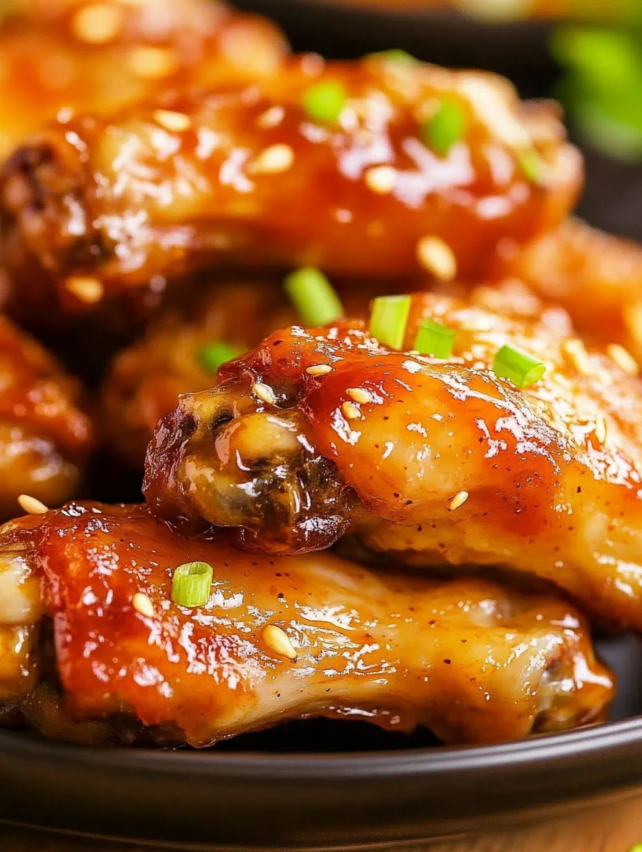Honey Garlic Chicken Wings