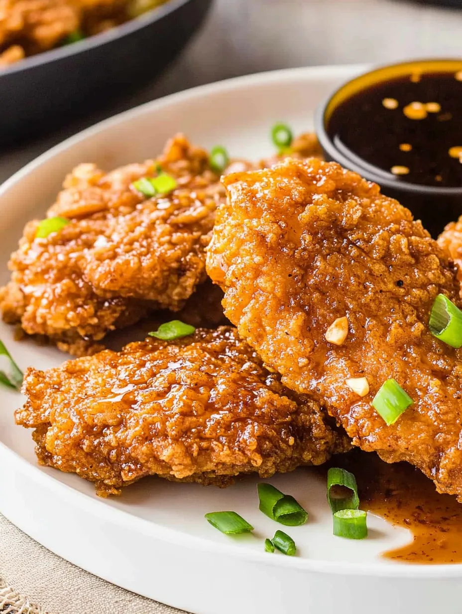 Air Fryer Honey Garlic Chicken Tenders Recipe