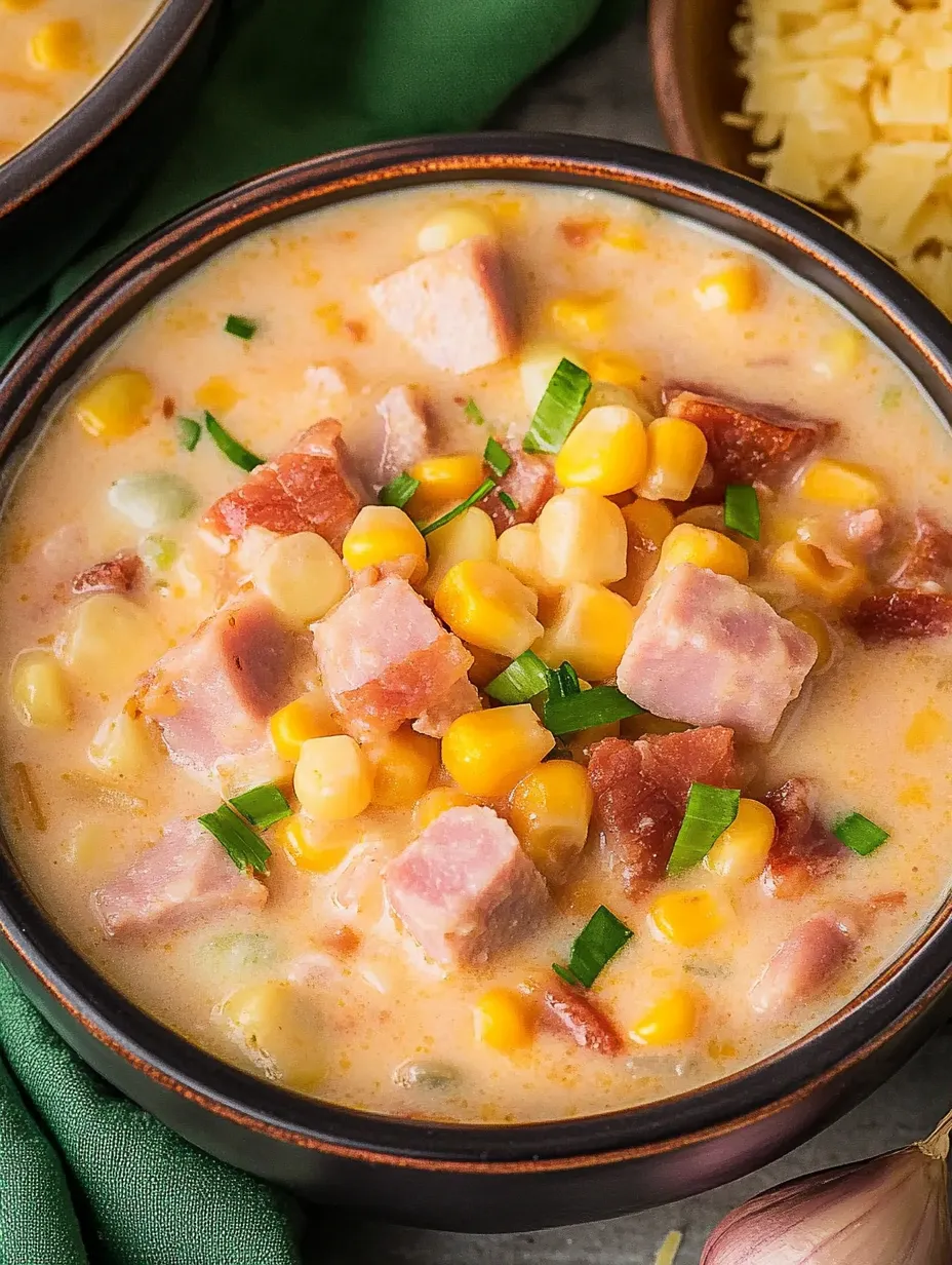 Ham and Corn Chowder Recipe