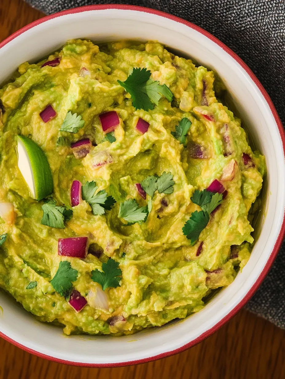 Homemade Guacamole Recipe