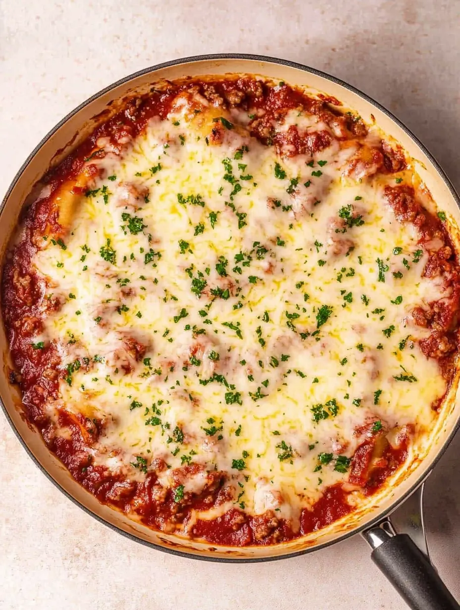 Best Skillet Lasagna