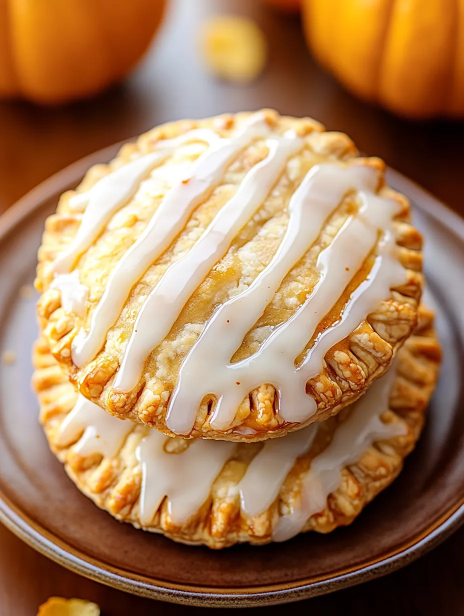 Pumpkin Hand Pies with Maple Glaze Recipe