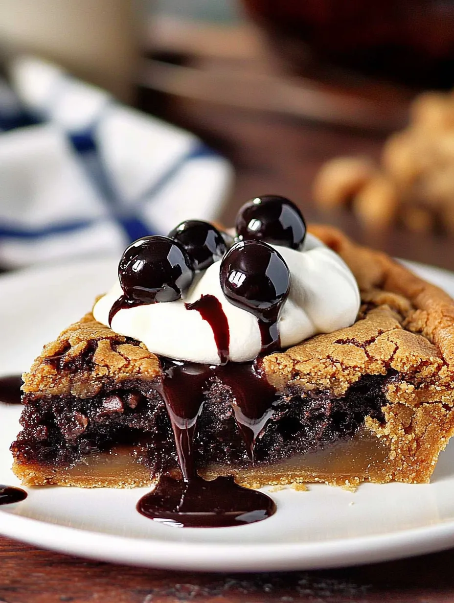 Deep Dish Cookie Pie Recipe