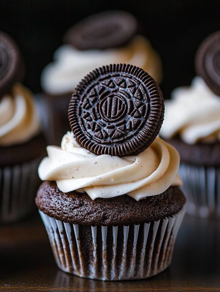 Easy Oreo Cupcakes