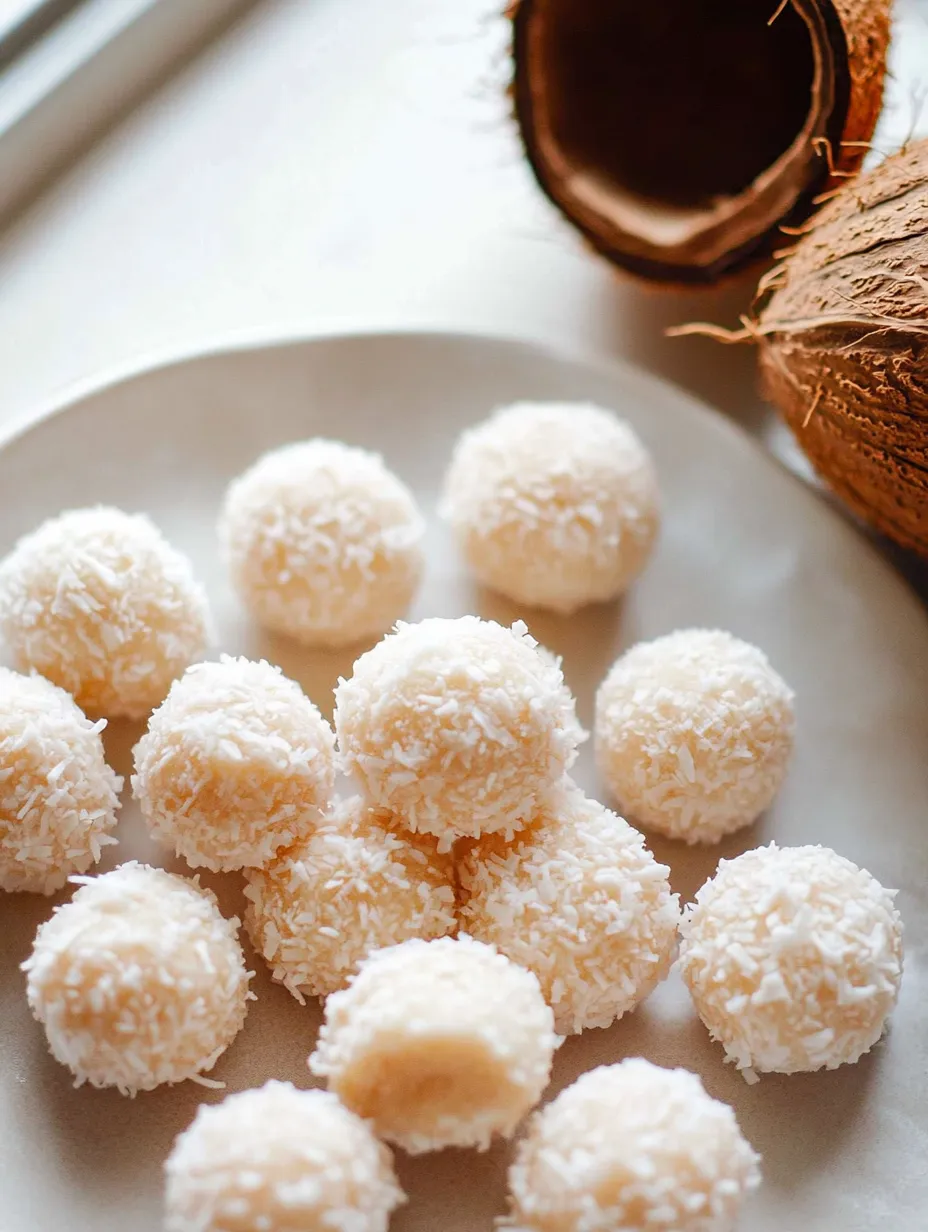 Easy Coconut Balls